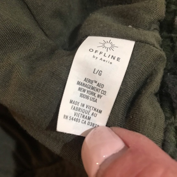 🍃aerie Sherpa Hooded Full Zip Jacket - Picture 6 of 15